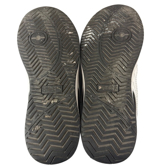 Puma‎ Safety Womens 9 Iconic Suede Black Low 64.011.5 Composite Toe Work Shoes - Picture 6 of 8